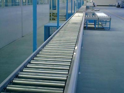 辊筒输送机 解析碳钢喷塑水平输送滚筒线的应用与优势